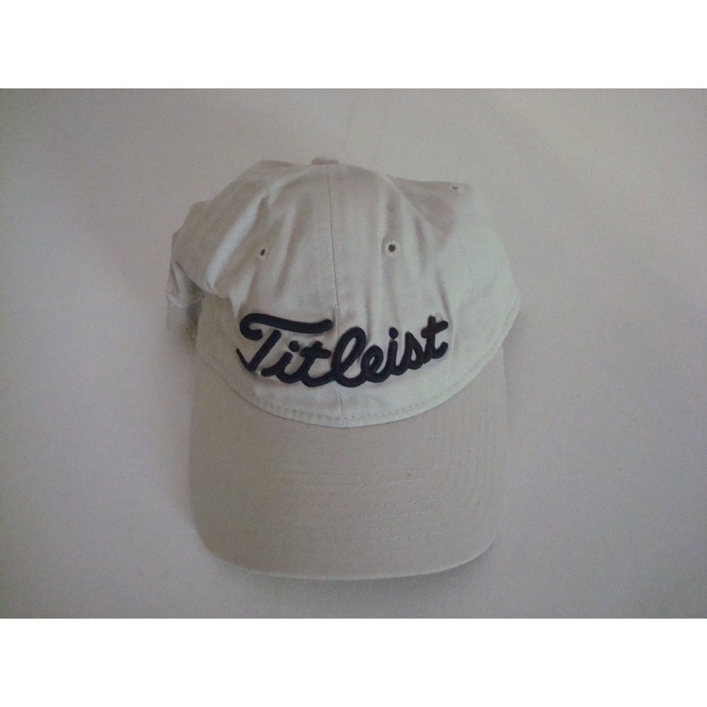 TITLEIST GOLF 2012 KHAKI SPORTING CUP   DEADSTOCK  HAT CAP VINTAGE T4‎